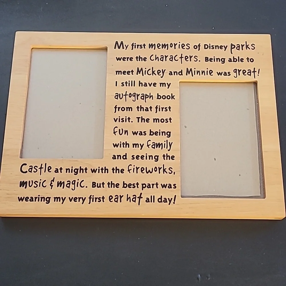 Disney Memories Picture Frame